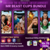 1600+ Mr Beast Clips Bundle